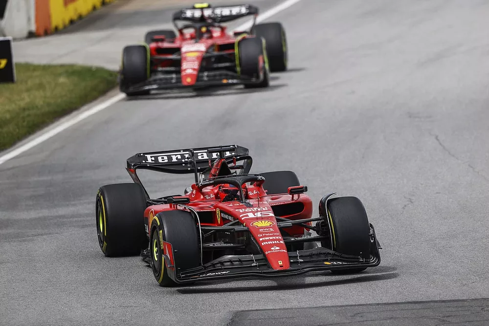 Charles Leclerc, Ferrari SF-23, Carlos Sainz, Ferrari SF-23