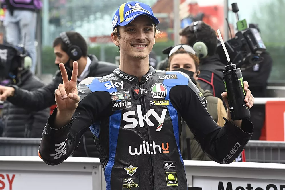 Terzo classificato Luca Marini, Esponsorama Racing