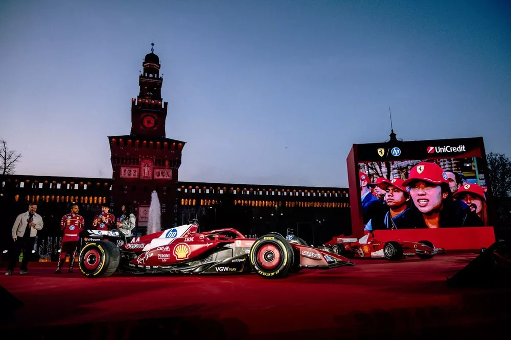 Ferrari en Milán