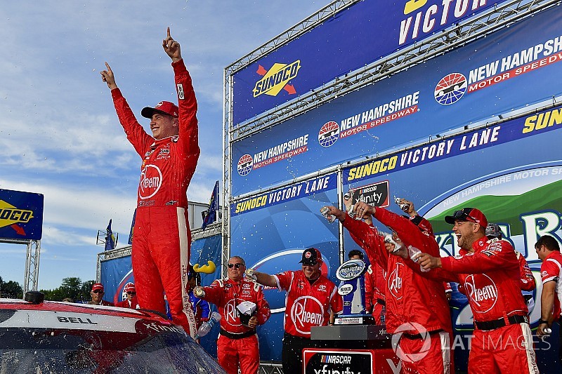 Bell outlasts Keselowski for New Hampshire Xfinity win