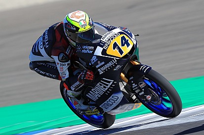 Moto3, Sepang, Libere 2: Arbolino prima dell'arrivo della pioggia