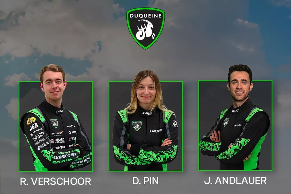 Doriane Pin, Richard Verschoor, Julien Andlauer, Team Duqueine