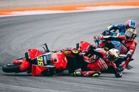 Ranking: Qual piloto caiu mais durante a temporada 2025 da MotoGP?