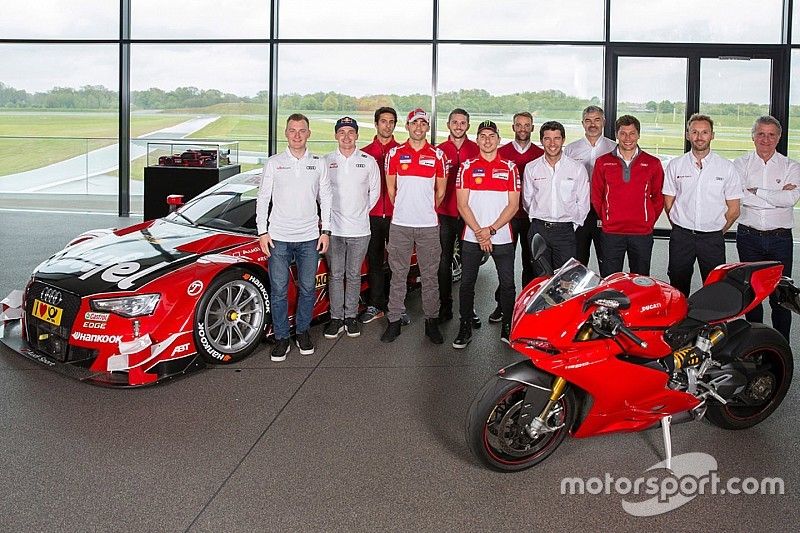 Reinis Nittis, Toomas Heikkinen, Lucas di Grassi, Michele Pirro, Daniel Abt, Jorge Lorenzo, Jamie Green, Mike Rockenfeller, Dieter Gass, Loic Duval, René Rast, Paolo Ciabatti