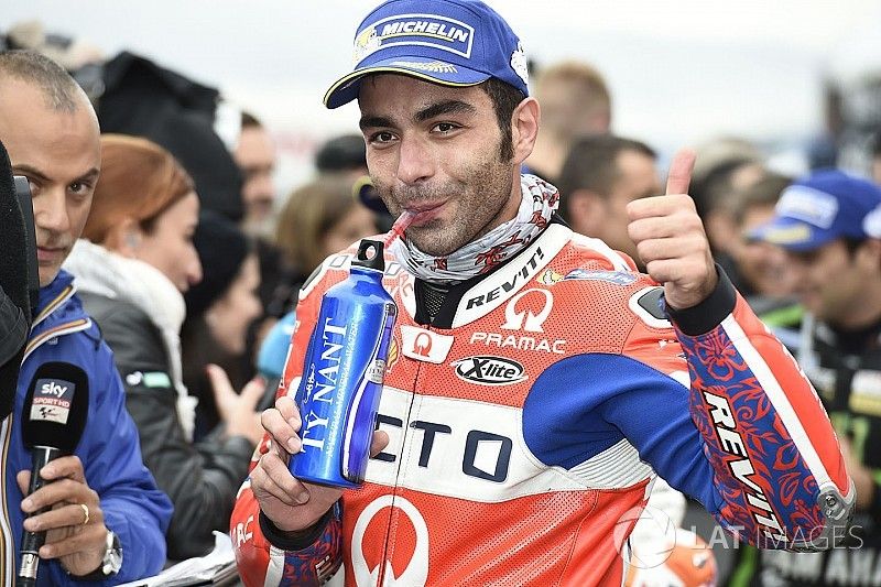 Second place Danilo Petrucci, Pramac Racing