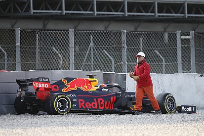 Gasly "tomado por sorpresa" en el choque del test