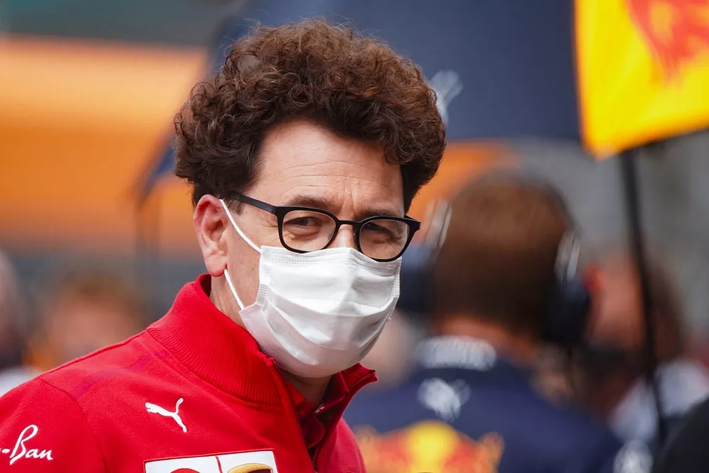 Mattia Binotto, director del equipo Ferrari