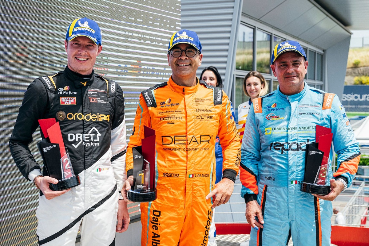 Carrera Cup Italia | Vallelunga, Michelin Cup: De Amicis non si ferma più