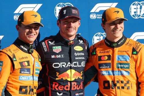 Norris y Piastri no están sorprendidos por la pole de Verstappen en Italia