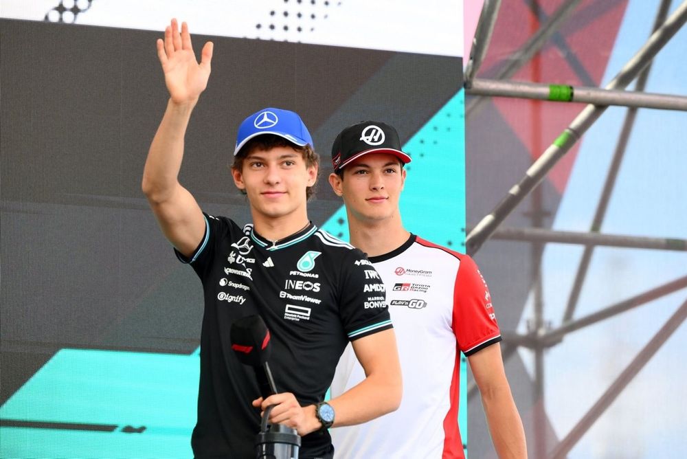 Oliver Bearman, Haas F1 Team, Andrea Kimi Antonelli, Mercedes