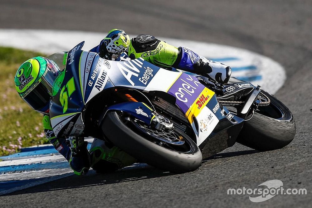 Eric Granado pilota del  Energica Ergo Corsa del team  Avintia Sponsorama
