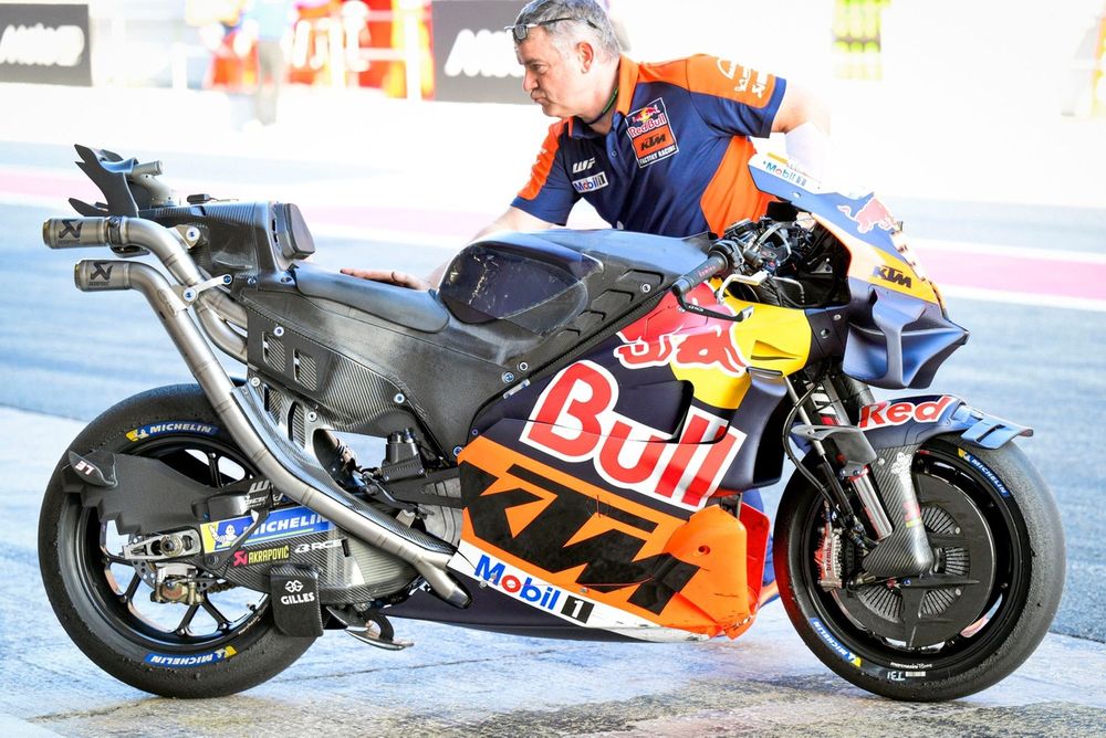 Bike of Brad Binder, Red Bull KTM Factory Racing