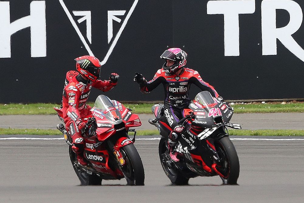 Francesco Bagnaia, Ducati Team, Aleix Espargaro, Aprilia Racing Team