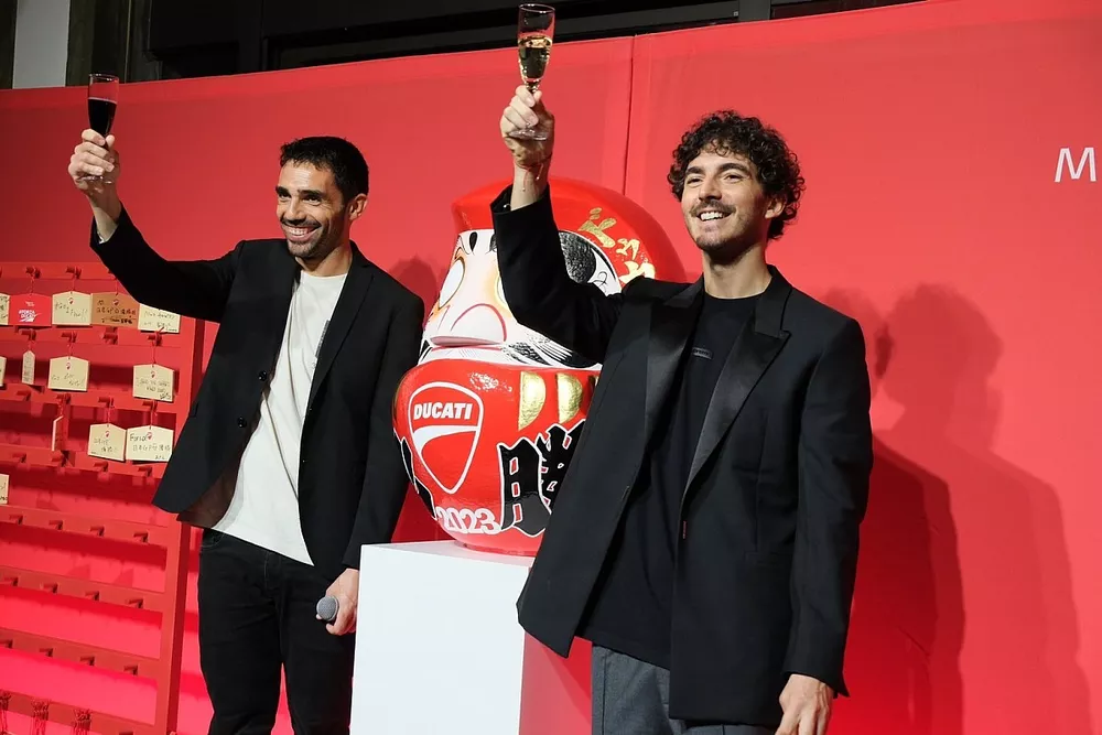 Ducati Reception Party, Francesco Bagnaia, Ducati Team