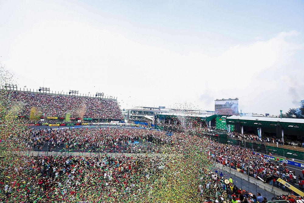 La ceremonia del podio