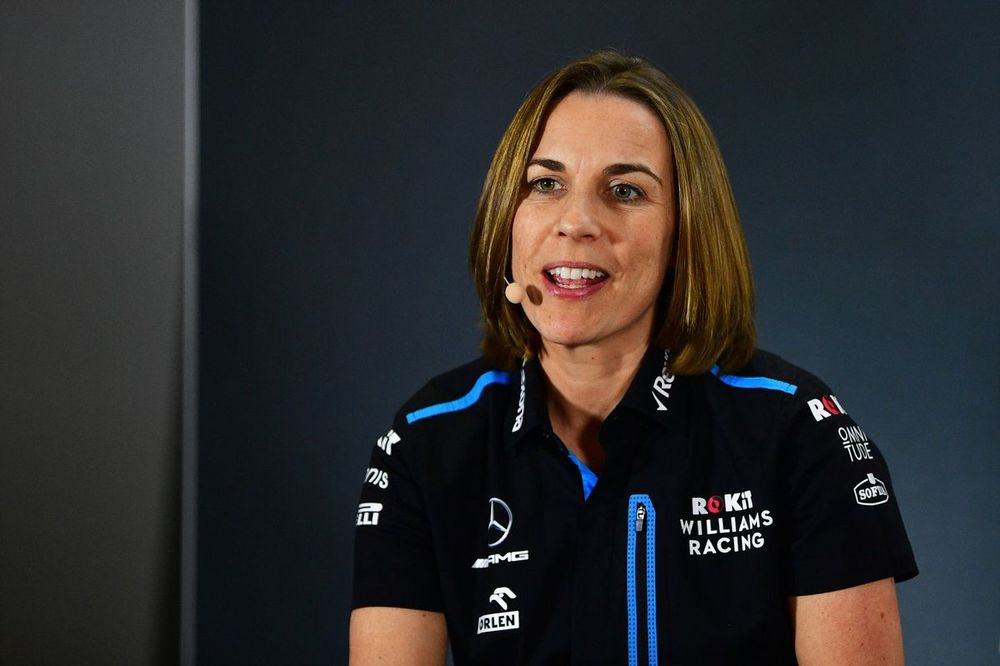 Claire Williams, Deputy Team Principal, Williams Racing 