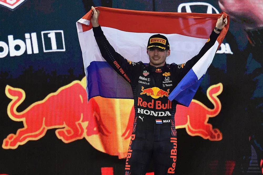 World Champion Max Verstappen, Red Bull Racing
