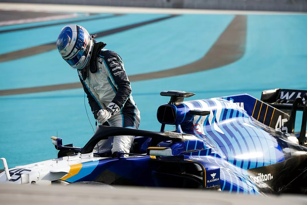 Accidente de Logan Sargeant, Williams FW43B