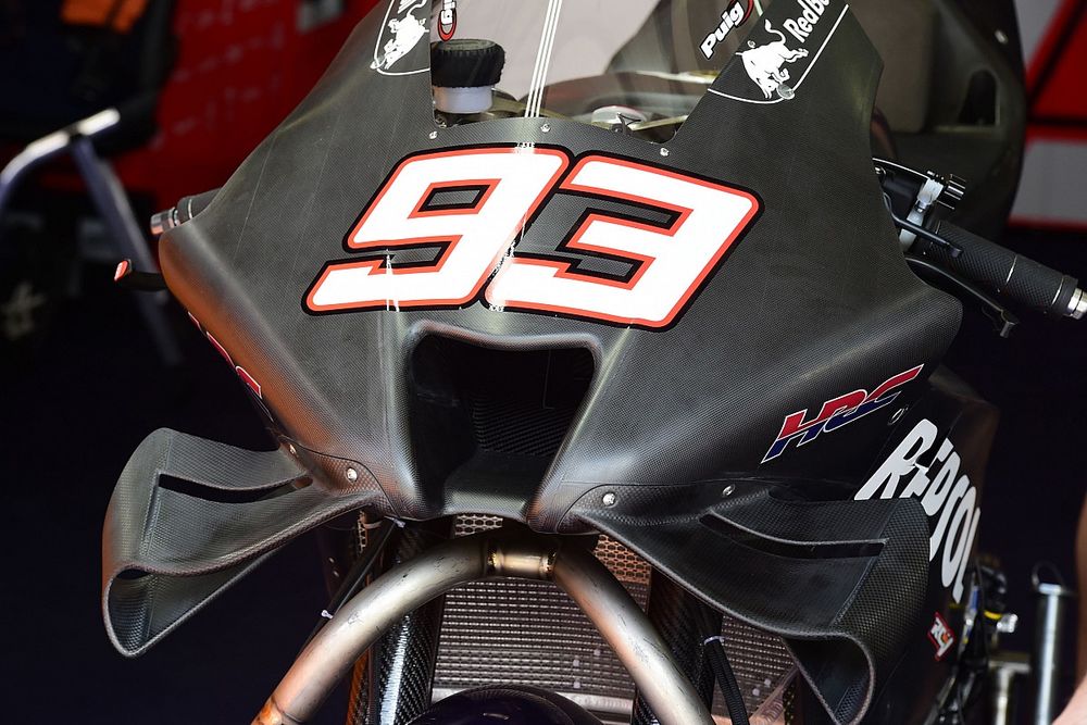 La moto del Repsol Honda Team 