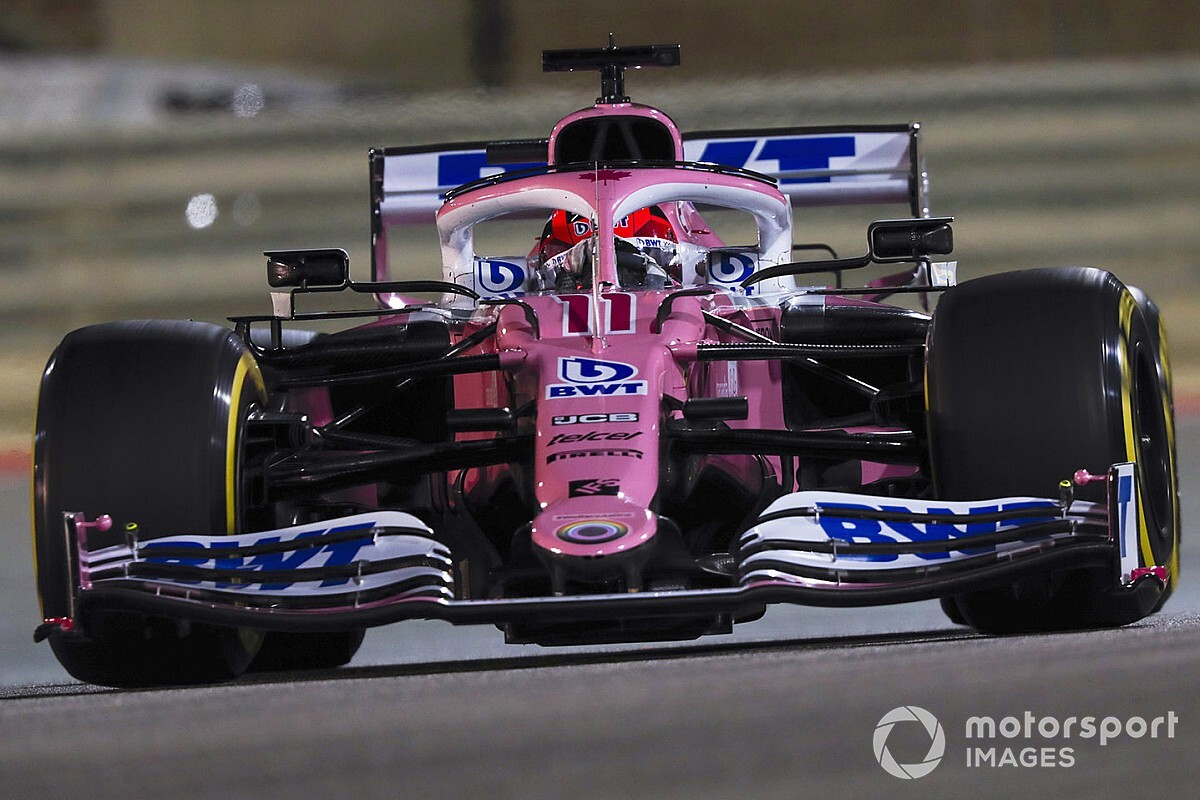 F1サクヒールGP決勝：セルジオ・ペレス、キャリア10年目で悲願のF1初