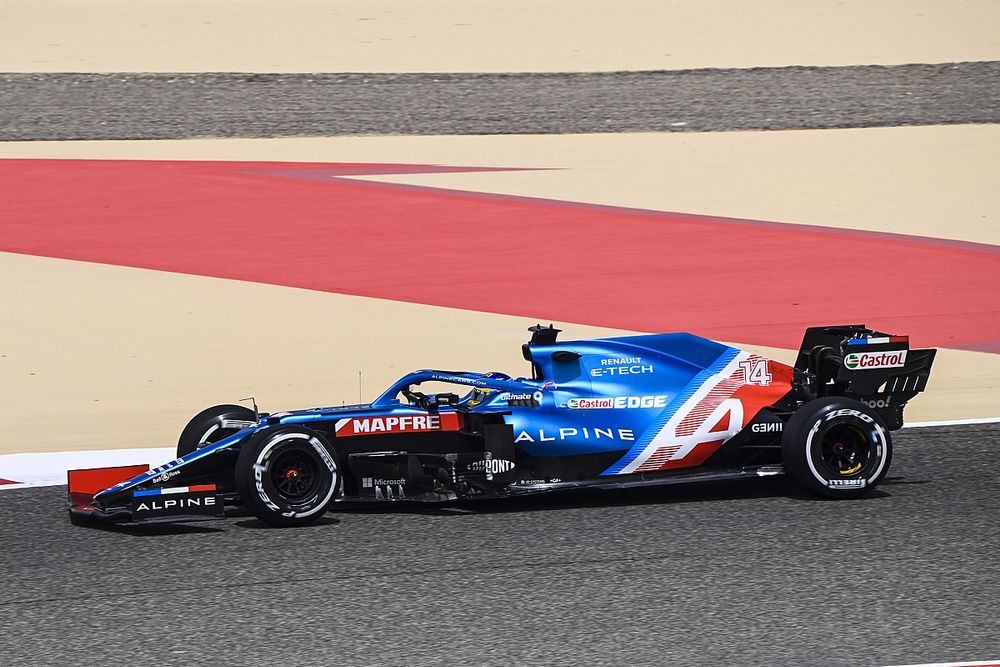 Fernando Alonso, Alpine A521 
