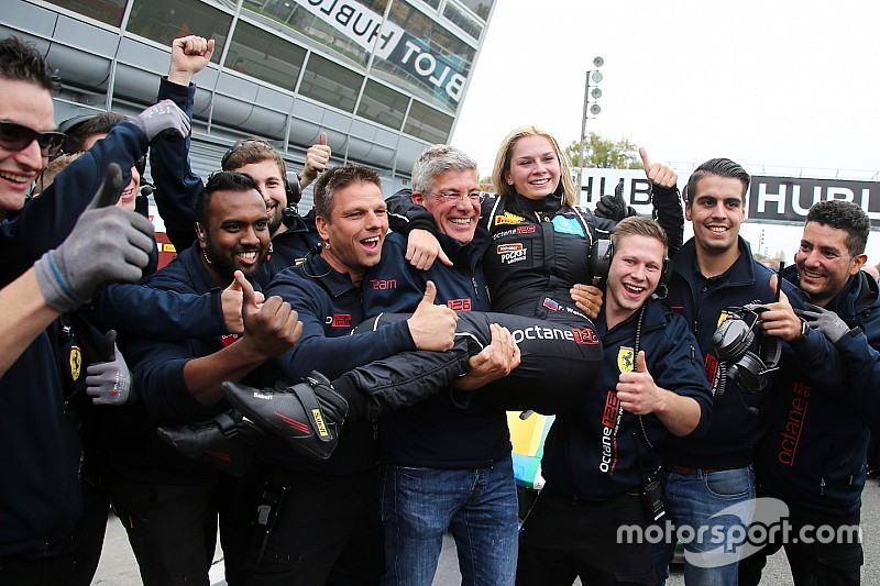 Fabienne Wohlwend gewinnt WM-Titel bei den Ferrari World Finals