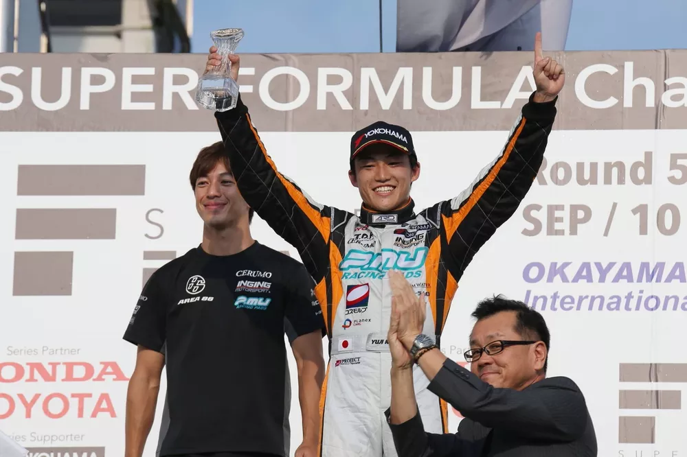 Yuji Kunimoto ( #2 P.MU/CERUMO INGING SF14 )