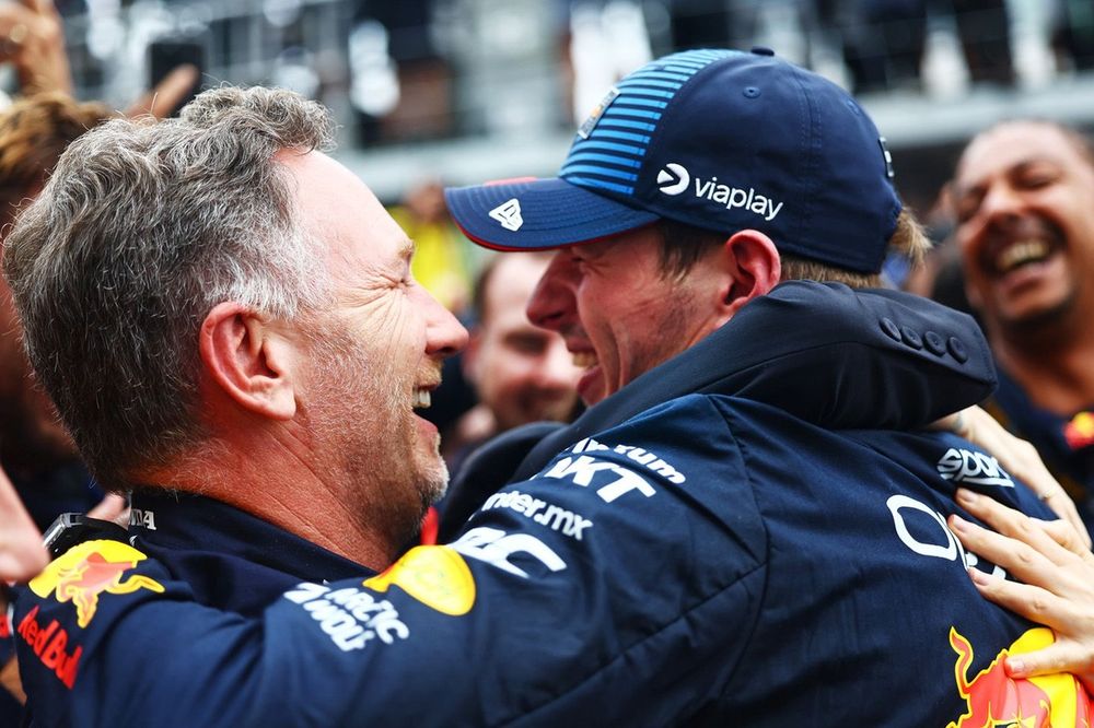 Christian Horner, teamleider Red Bull Racing, Max Verstappen, Red Bull Racing