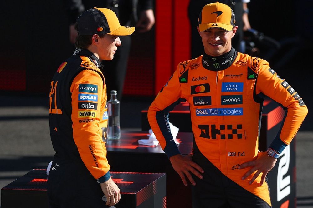 Lando Norris, McLaren, Oscar Piastri