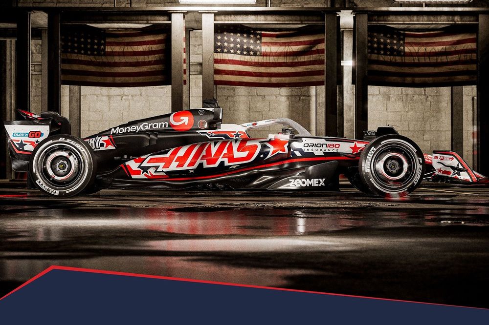 Haas F1 Team speciale livery voor GP Verenigde Staten