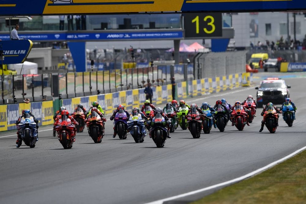 D&eacute;part du sprint