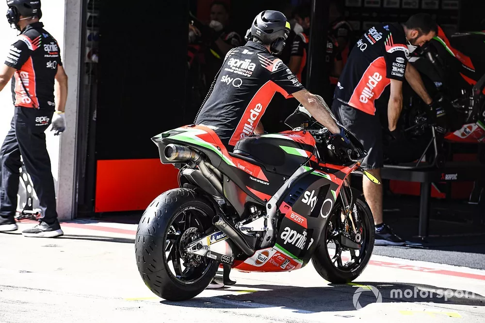 Garaje de Aprilia Racing Team Gresini