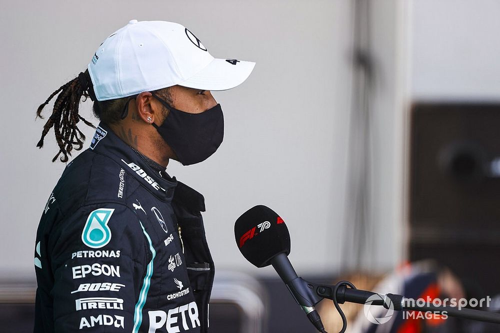 Second place Lewis Hamilton, Mercedes F1