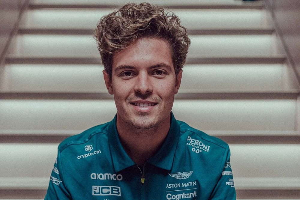 Felipe Drugovich, piloto reserva de Aston Martin