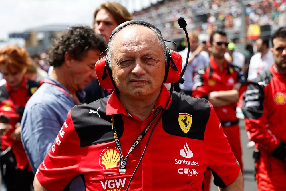 Frederic Vasseur, directeur g&eacute;n&eacute;ral, Scuderia Ferrari