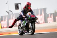 Quartararo y su viernes "terrible" en Arag&oacute;n: "No s&eacute; qu&eacute; esperar de la moto"