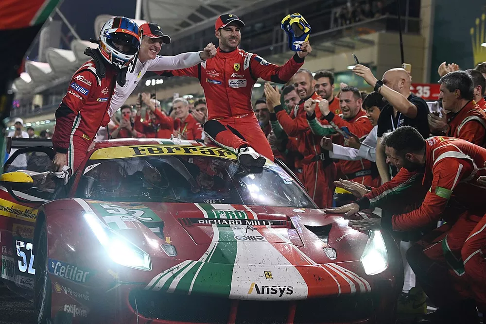 #51 AF Corse Ferrari 488 GTE EVO GTE-PRO: Alessandro Pier Guidi, James Calado, #52 AF Corse Ferrari 488 GTE EVO GTE-PRO: Miguel Molina, Antonio Fuoco