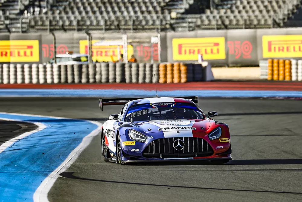 #81France Mercedes AMG GT3: Eric Debard, Simon Gachet, GT Cup