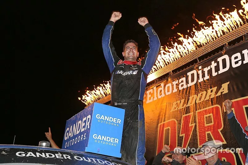 Race Winner Stewart Friesen, Halmar Friesen Racing