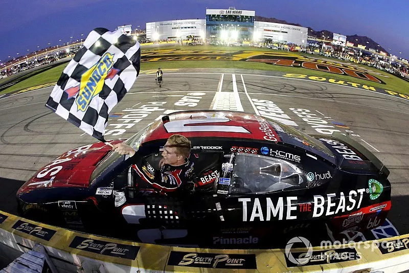 Race Winner Tyler Reddick, Richard Childress Racing, Chevrolet Camaro