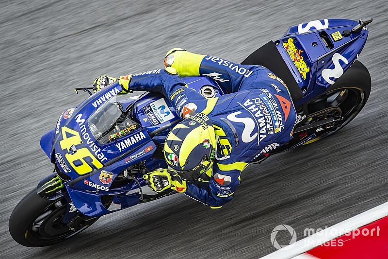 Rossi: “Adelantar la carrera no nos asegura que sea en seco”