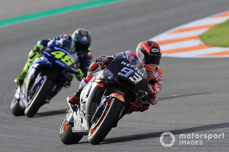 Marc Marquez, Repsol Honda Team, Valentino Rossi, Yamaha Factory Racing