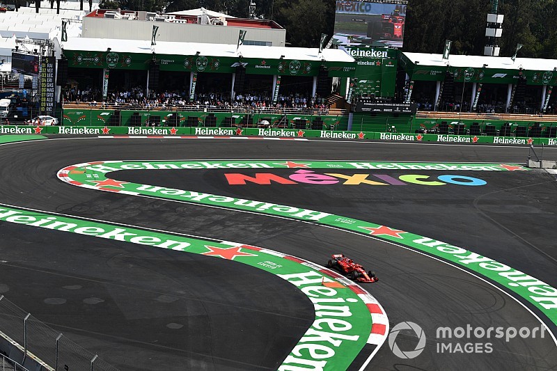 La parrilla del GP de México de F1, en imágenes