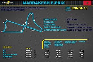 Horarios para el ePrix de Marrakesh de la Fórmula E 2022