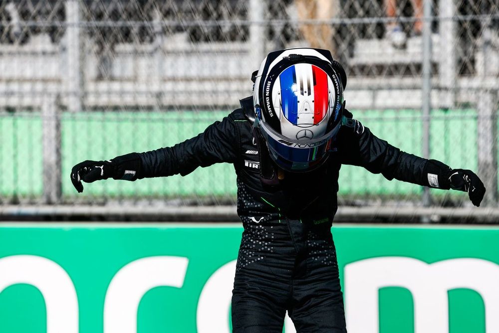 Ganadora de la carrera Doriane Pin, PREMA Racing