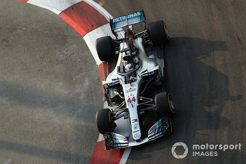 Hamilton şimdiden 2019 güncellemelerini test etmek istiyor