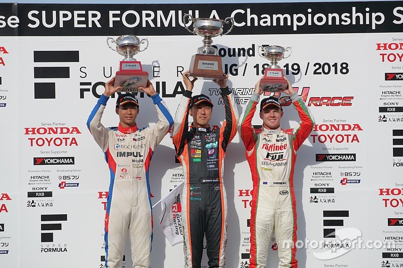 Motegi Super Formula: Ishiura wins, Cassidy takes points lead