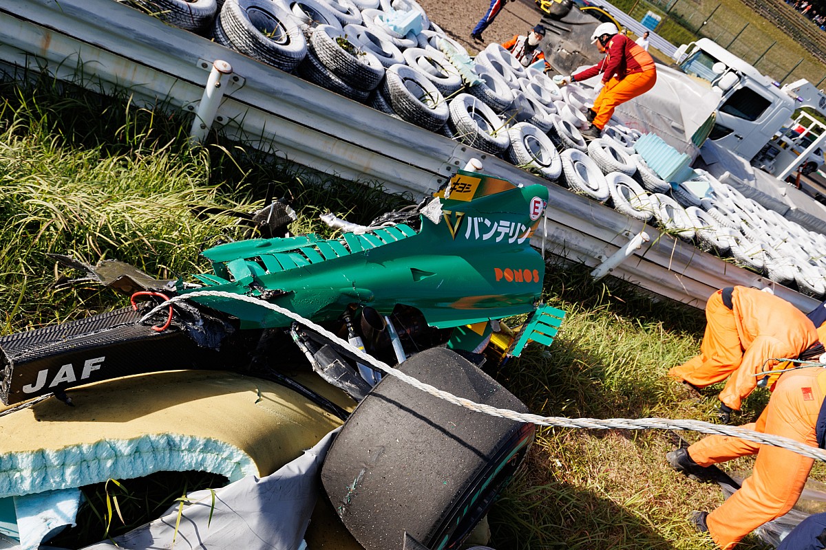 VIDEO Suzuka Súper Fórmula Accidente pone fin a la carrera