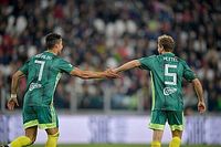 Vettel, Leclerc y Giovinazzi jugaron la 'Partita del Cuore' con Ronaldo, Totti y Pirlo