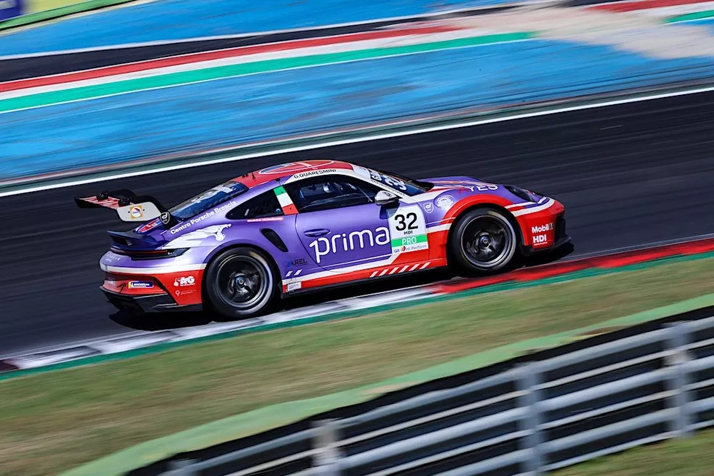 Gara 2 della Porsche CCI a Vallelunga